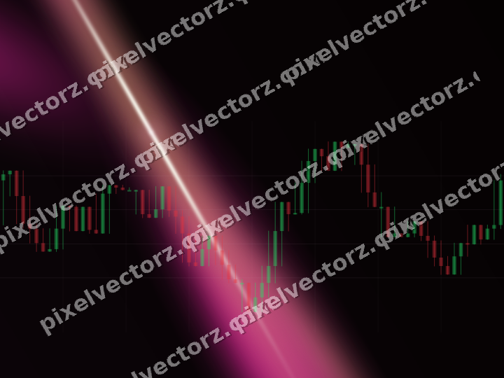 Leuchtender Neon Diagramm Hintergrund in Magenta und Rosa