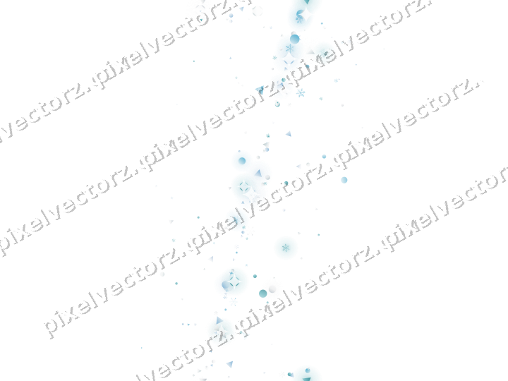 Nahtloses Glitzerband in Türkis und Blassblau auf transparentem Grund