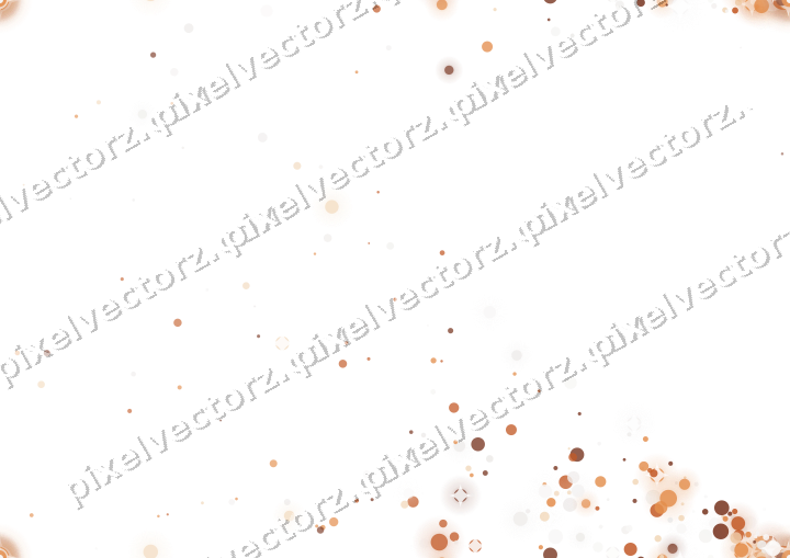 Nahtloser Glitzerfächer aus Punkten auf transparentem Grund