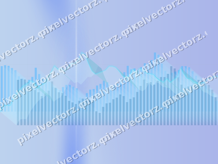 Zarter Pastell Diagramm Hintergrund in Türkis und Blau