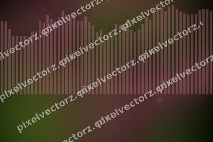 Leuchtender Neon Diagramm Hintergrund in Rosa und Limette