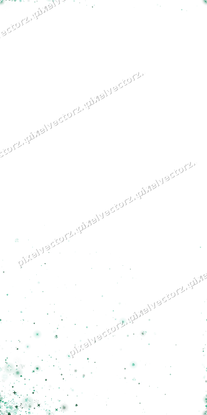 Nahtloser Glitzerfächer auf transparentem Grund