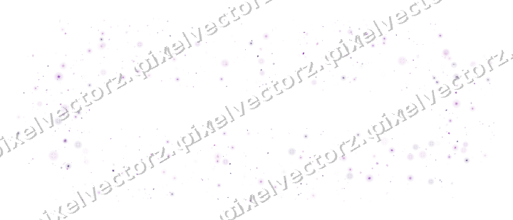 Nahtloser Glitzerrahmen in Violett auf transparentem Grund
