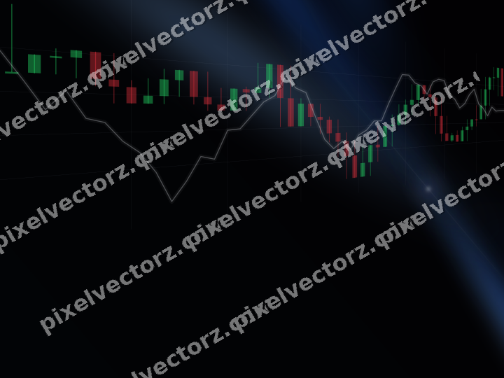 Leuchtender Neon Diagramm Hintergrund in Blau