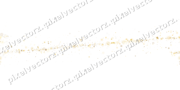 Nahtloses Glitzerband aus Ringen und Splittern auf transparentem Grund