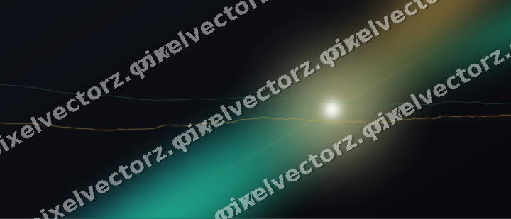 Leuchtender Neon Diagramm Hintergrund in Bernstein und Grün
