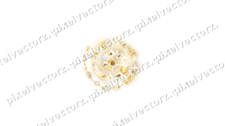 Nahtlose Glitzerspirale auf transparentem Grund