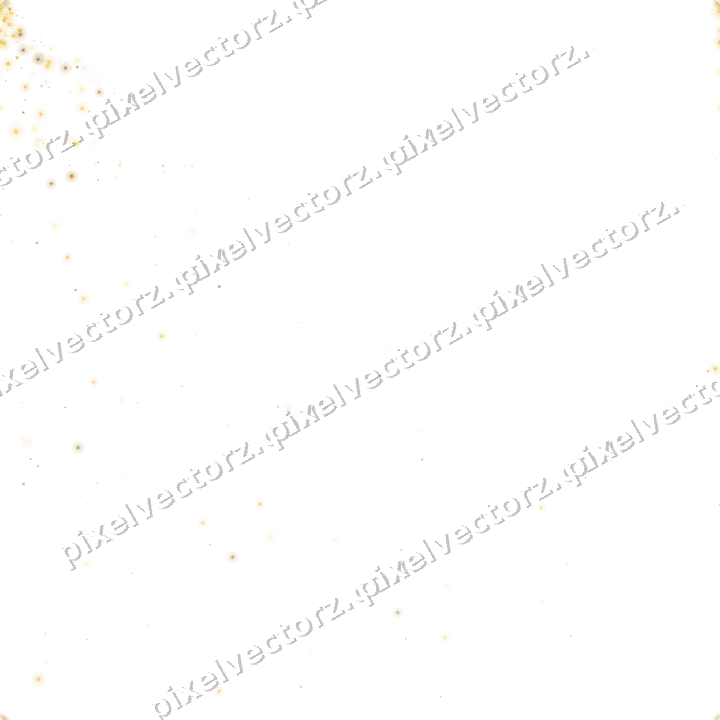 Nahtloser Glitzerfächer aus Sternen auf transparentem Grund