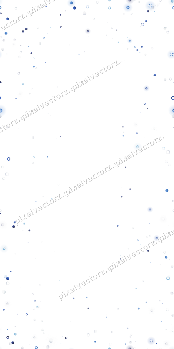 Nahtlose Glitzervignette in Blau und Türkis auf transparentem Grund