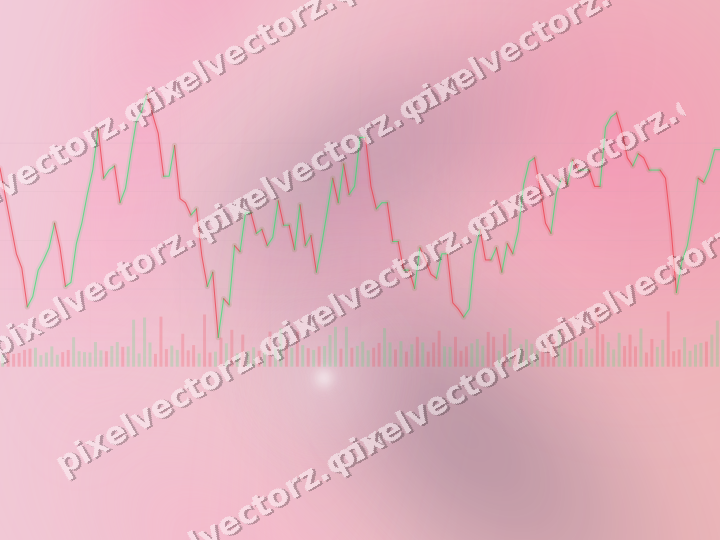 Zarter Pastell Diagramm Hintergrund in Rosa und Blau