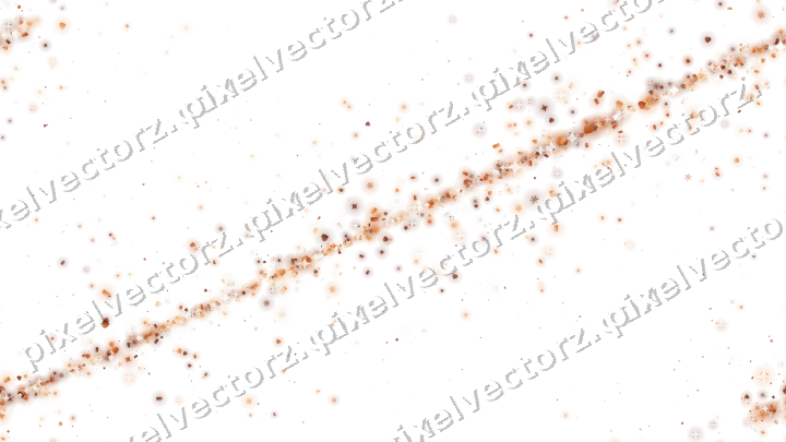Nahtloses Glitzerband auf transparentem Grund