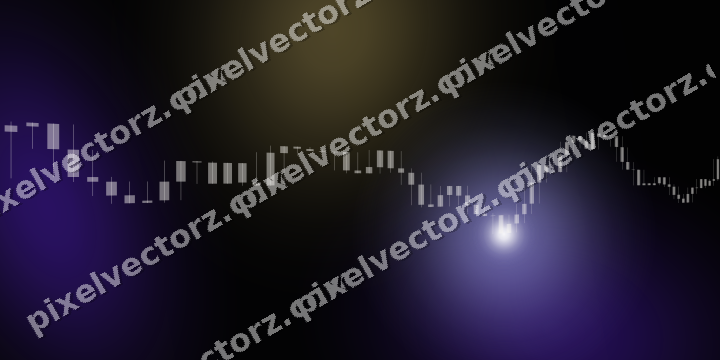 Leuchtender Neon Diagramm Hintergrund in Blau und Violett