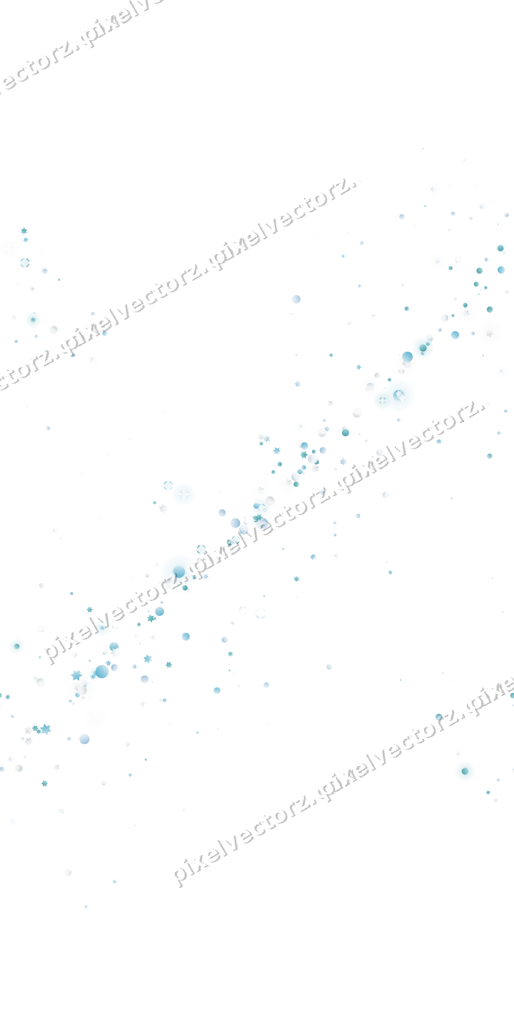 Nahtloses Glitzerband aus Sternen und Punkten auf transparentem Grund