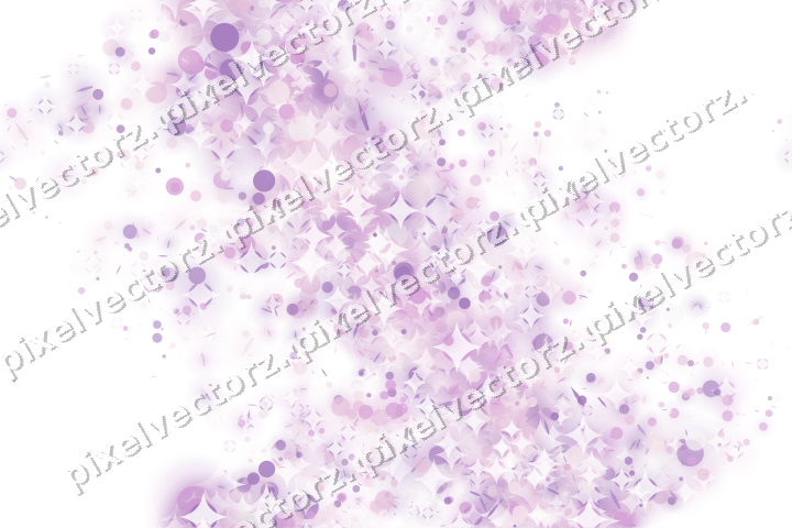 Nahtloses Glitzerband in Magenta und Violett auf transparentem Grund