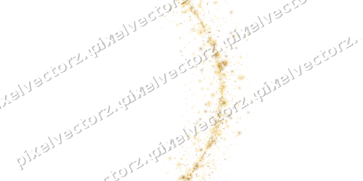 Nahtloser Glitzerbogen aus Splittern auf transparentem Grund