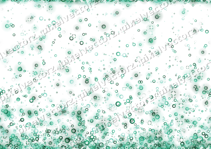 Nahtloser Glitzeraufstieg aus Ringen auf transparentem Grund