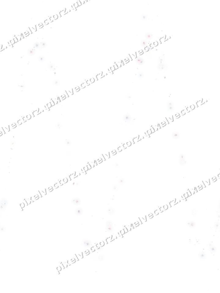 Nahtlose Glitzerwelle aus Sternen und Tropfen auf transparentem Grund