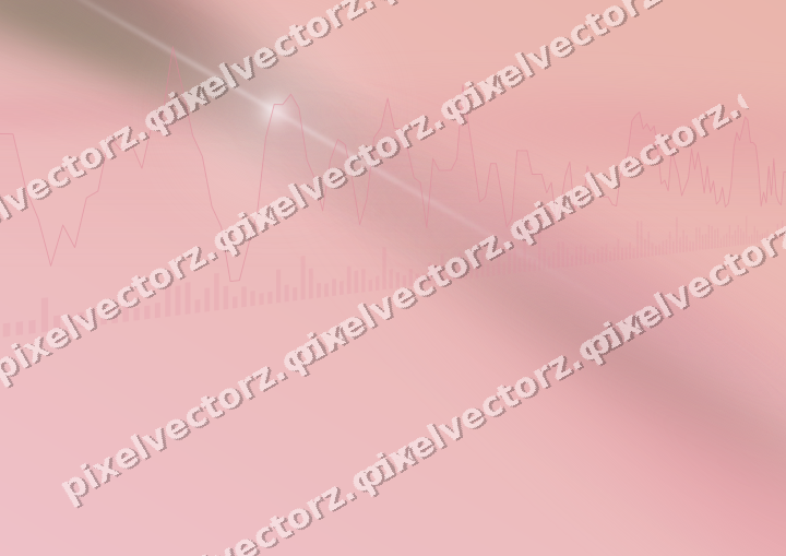 Zarter Pastell Diagramm Hintergrund in Rosa und Dunkellimette