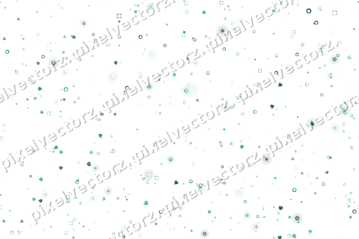 Nahtlose Glitzerstreuung auf transparentem Grund