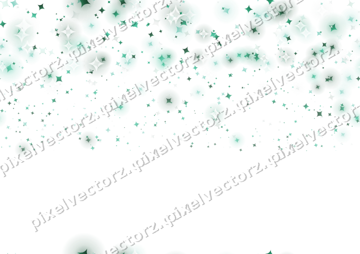Nahtloser Glitzerregen aus Funken auf transparentem Grund