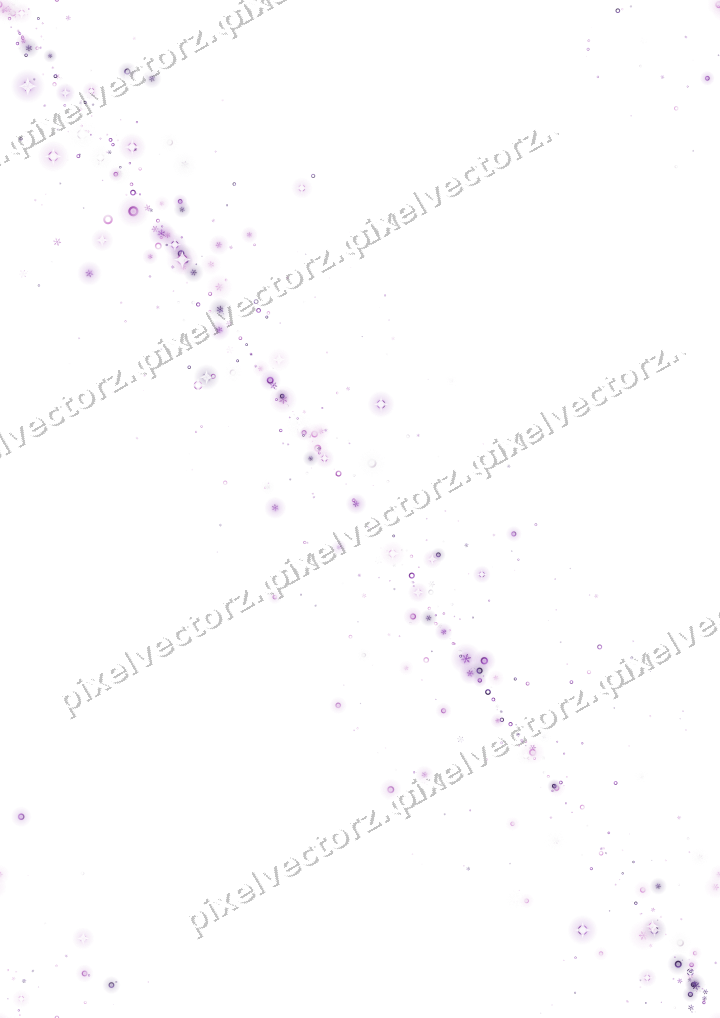 Nahtloses Glitzerband in Violett auf transparentem Grund