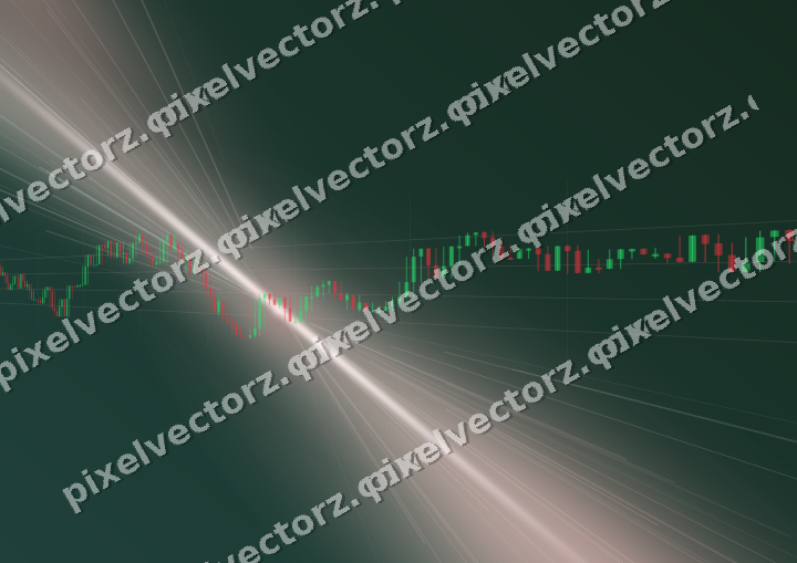 Leuchtender Neon Diagramm Hintergrund in Rot und Dunkelgrün