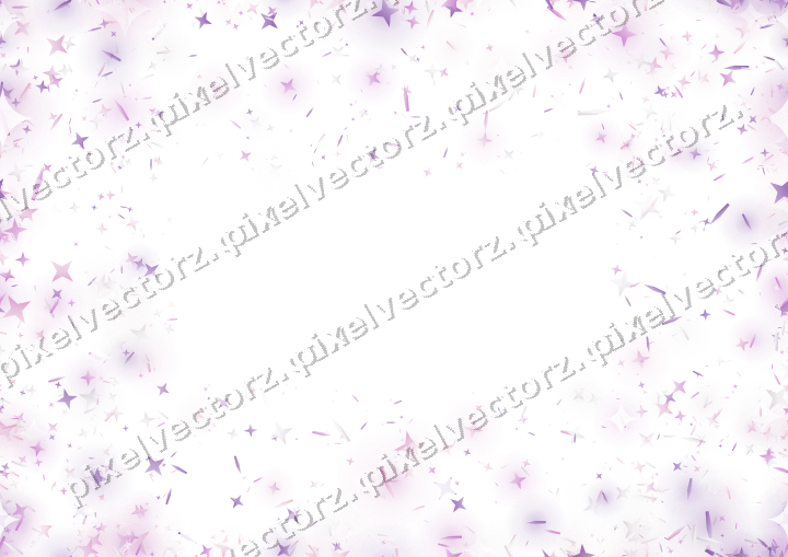 Nahtlose Glitzervignette in Magenta auf transparentem Grund