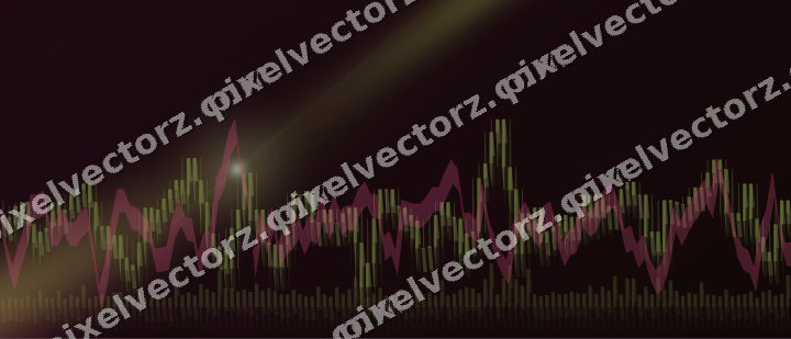 Leuchtender Neon Diagramm Hintergrund in Limette und Rosa