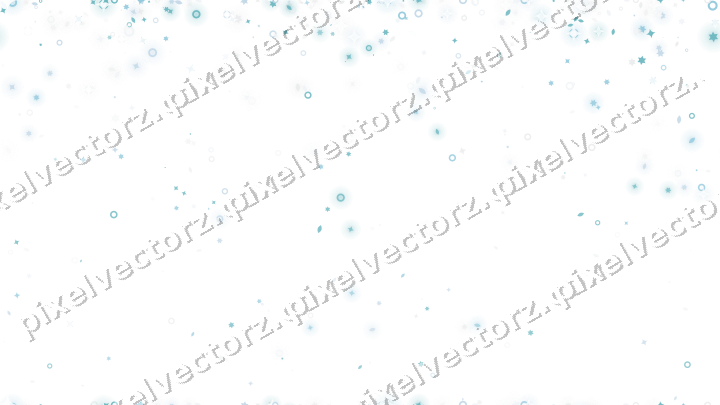 Nahtloser Glitzerregen aus Sternen und Funken auf transparentem Grund