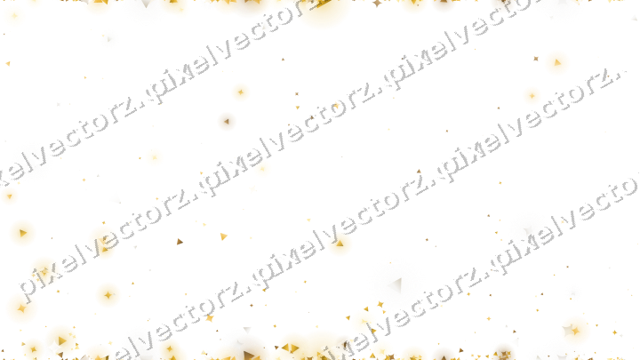 Nahtloser Glitzeraufstieg auf transparentem Grund