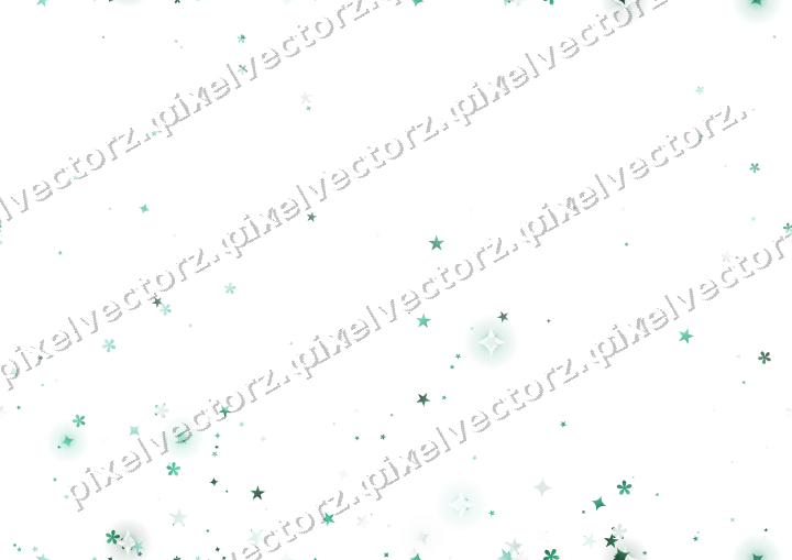 Nahtloser Glitzeraufstieg auf transparentem Grund