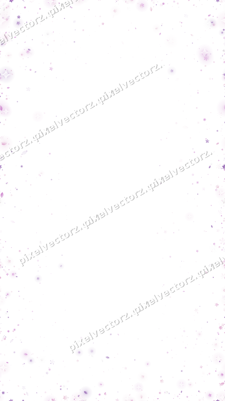 Nahtlose Glitzervignette in Magenta auf transparentem Grund