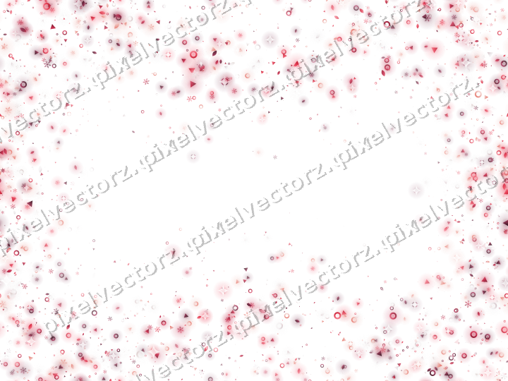 Nahtloser Glitzerkranz in Rosa und Rot auf transparentem Grund