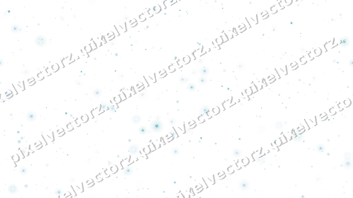 Nahtlose Glitzerstreuung in Türkis auf transparentem Grund