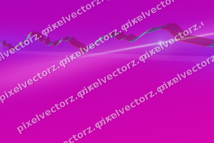 Leuchtender Neon Diagramm Hintergrund in Violett und Blau