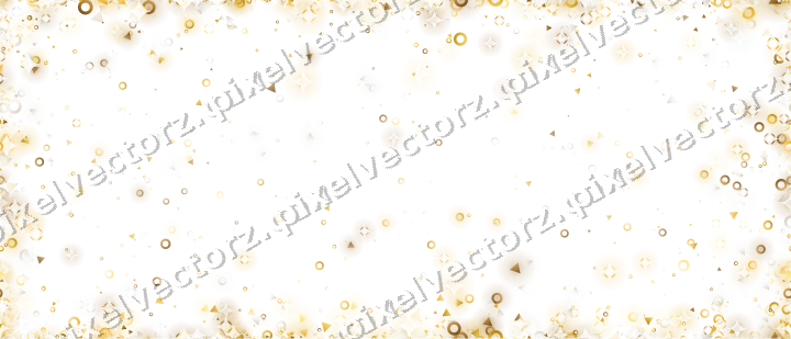 Nahtlose Glitzervignette auf transparentem Grund
