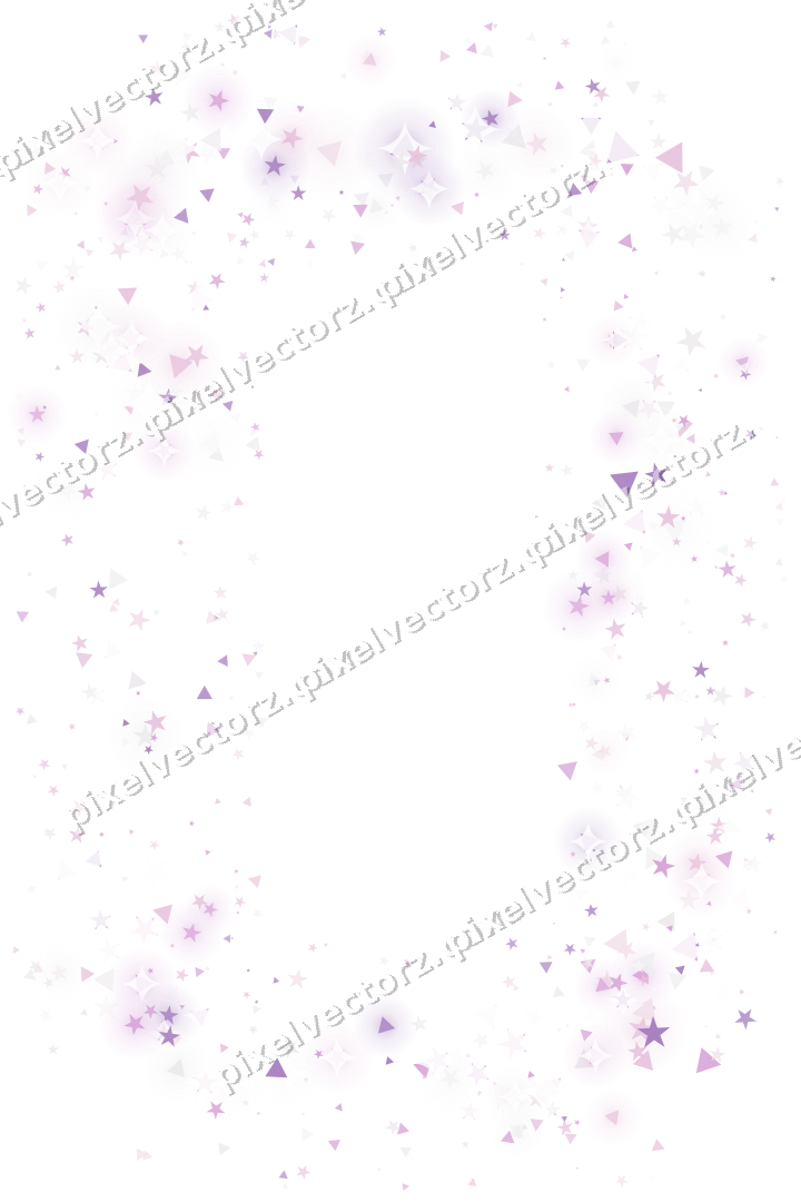 Nahtloser Glitzerrahmen in Magenta und Violett auf transparentem Grund