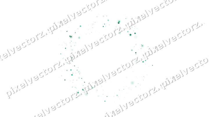 Nahtloser Glitzerkranz auf transparentem Grund