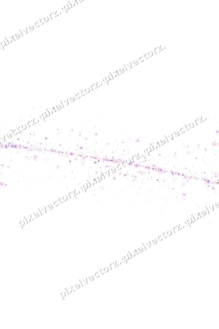 Nahtloser Glitzerbogen aus Funken und Konfetti auf transparentem Grund