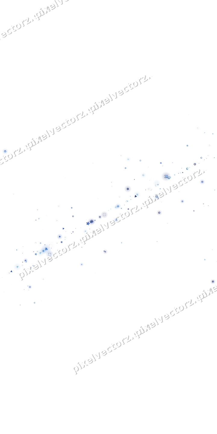 Nahtloser Glitzerbogen aus Blüten und Ringen auf transparentem Grund