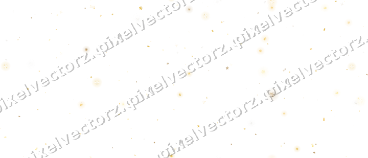 Nahtlose Glitzerstreuung auf transparentem Grund