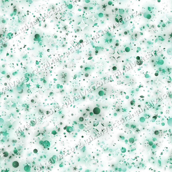 Nahtlose Glitzerstreuung auf transparentem Grund