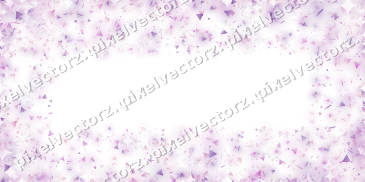 Nahtlose Glitzervignette in Magenta auf transparentem Grund