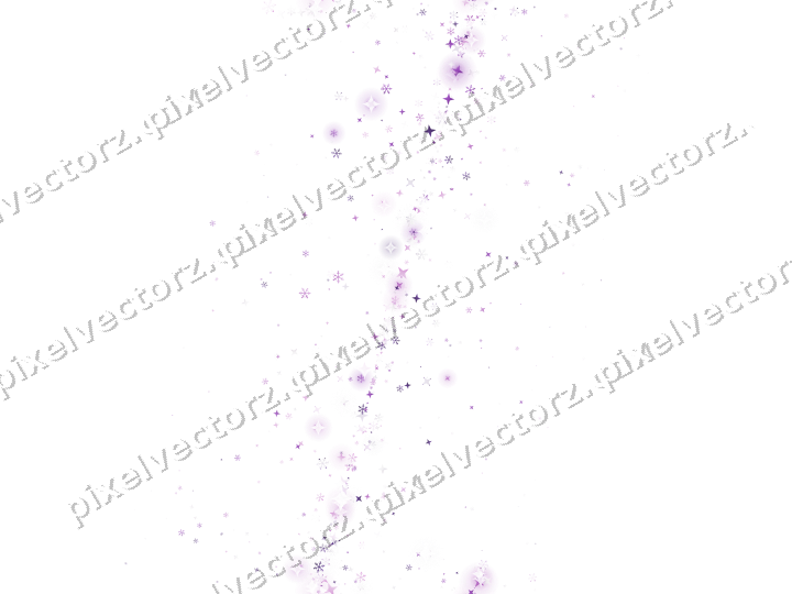 Nahtloses Glitzerband in Violett auf transparentem Grund