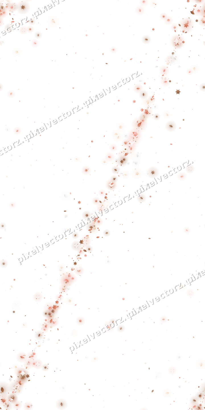 Nahtloses Glitzerband aus Sternen und Tropfen auf transparentem Grund