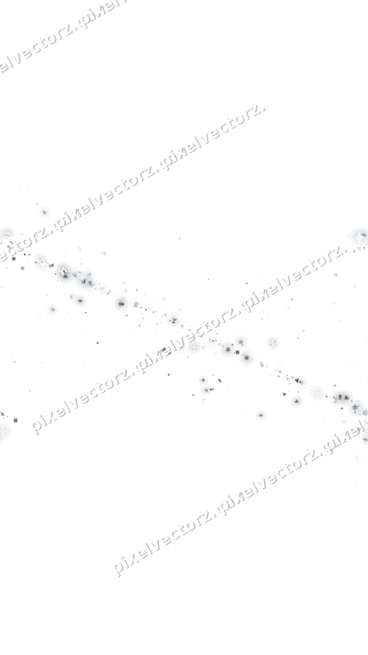 Nahtloses Glitzerband aus Sternen und Rauten auf transparentem Grund