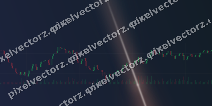 Leuchtender Neon Diagramm Hintergrund in Orange und Türkis