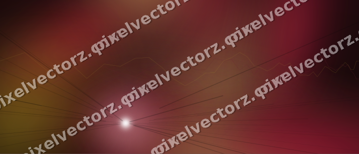 Leuchtender Neon Diagramm Hintergrund in Rosa und Rot