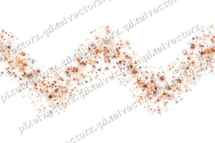 Nahtlose Glitzerwelle aus Herzen und Rauten auf transparentem Grund
