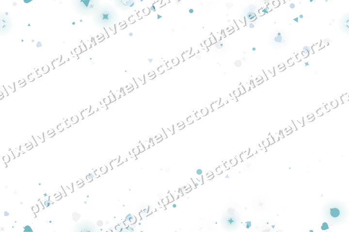 Nahtloser Randglitzer aus Funken und Herzen auf transparentem Grund